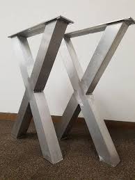 Check spelling or type a new query. Metal Aluminum Table Legs X Frame Style Any Size Etsy Aluminum Table Metal Table Diy Table Legs