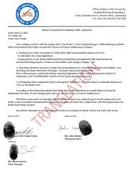 Use this job termination letter sample to let employees know that they have been fired in the most sending a job termination letter is often not easy, but it is a common part of the formal procedure when this letter is to inform you that your employment with company name will end as of [job. Soeun Klo Contract Termination Letter Eng