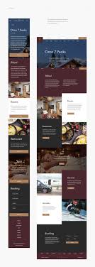 Ozon Hotels Website On Behance In 2020 Hotel Website Design Hotel Website Web Layout Design