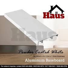 A complete range of wooden, plastic, steel or aluminum baseboards according to technical or aesthetic needs. Haus Aluminum Baseboards Construction Industrial Construction Building Materials On Carousell