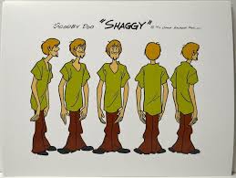 Scooby Doo Model Sheet Print Shaggy Hanna Barbera Scooby Doo Skiss