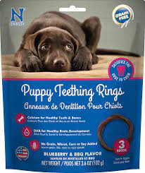 I'm conflicted on this review as my golden retriever puppy enjoyed these immensely especially the pumpkin flavor. Amazon Com N Bone Puppy Teething Rings Blueberry Bbq 3 Pack Multicolor Regular Pet Supplies