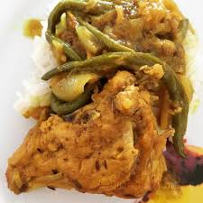 Le Colombo De Poulet Cuisine Antillaise Poulet Plat National