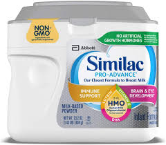 Amazon Com Similac Pro Advance Non Gmo Infant Formula With Iron With 2 Fl Hmo For Immune Support Baby Formula Powder 23 2 Ounce Health Personal Care