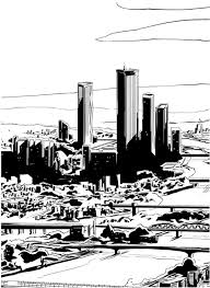 In this black and white kitchen, the matte black hood takes center stage while the white tile and cabinetry bring a little. 2