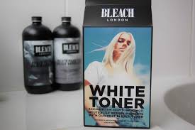 Brilliant silver white hair blonde & grey hair toner. What A Looker Bleach London White Toner
