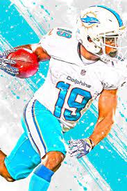 Jakeem Grant Miami Dolphins Poster Print Sports Art Football Etsy Miami Dolphins Wallpaper Sports Art Miami Dolphins