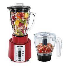 Oster Bccg08 Rfp Np9 8 Speed Blender With Food Processor Attachment Metallic Red Reviews Big Food Processor Recipes Blender Food Processor Best Blenders