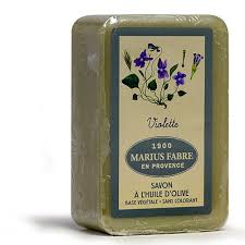 Marius Fabre French Olive Oil Shea Butter Bath Soap 250g Violet Shea Butter Bath Soap Soap