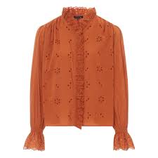 Maybe you would like to learn more about one of these? Blouse Broderie Anglaise Daisya Terracotta Soeur Mode Adulte