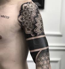 Solid Black Tattoo Ideas C Tattoo Artist Arturo Terol Forearm Band Tattoos Geometric Tattoo Sleeve Tattoos