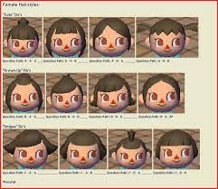 Animal Crossing City Folk Hair Color Guide 162161 Hair Color Guide Animal Crossing City Folk Animal Crossing Hair Guide Animal Crossing Hair Animal Crossing