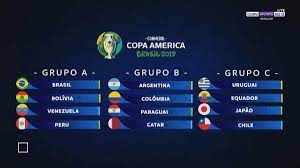 highlights copa america 2019 : Bein Sports On Twitter Here Are Your Finalized Groups For Copaamerica 2019 Copaamerica2019