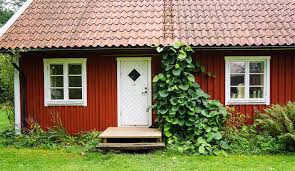 Tilt your pencil a little and shade the inner ellipse on top. Why Are All Swedish Cottages Painted Red Travel Smithsonian Magazine