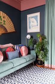 See more ideas about interior, home decor, room design. West Elm Uk An All Blue Living Room Makeover In South East London Front Main Blue Living Room Funky Living Rooms Blue And Pink Living Room