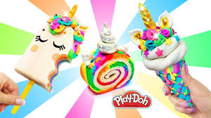 Play Doh Unicorn Set How To Make Rainbow Food Diy Creative For Kids Play Doh For Kids Diy For Kids Rainbow Food
