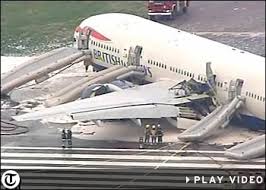 Image result for London Heathrow airplane crash