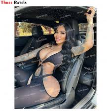 Three Ratels K498 Sexy Girl Brittanya Razavi For Bedroom Wall Toilet Mirror  Decoration Waterproof Decals - AliExpress