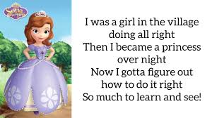 The lyrics of the songs and videos in disney's sofia the first are here, thanks to the writters who wrote the lyrics in google, we will know the song and the sofia: Sofia The First Remix Prod Luna Lyrics Youtube