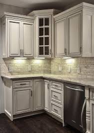 Signature Pearl Glazed Kitchen Cabinets Kitchen Cabinet Styles Antique White Kitchen