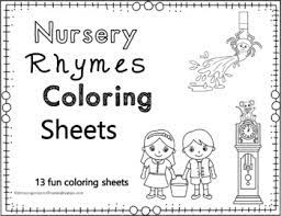 These printable nursery rhyme posters and activity cards can be used in your preschool classroom. Itsy Bitsy Spider Coloring Page Worksheets Teaching Resources Tpt