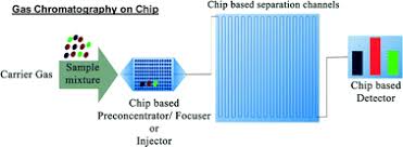 I would like to present you with my gas chromatograph machine. Through The Years With On A Chip Gas Chromatography A Review Lab On A Chip Rsc Publishing