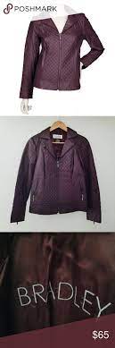 New Bradley Bayou Quilted Leather Jacket Xs Leather Jacket Black Denim Vest Leather Blazer Jacket