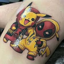 Source R13ch Tattoos Ink Pokemon Inked Deadpool Tattoo Tattooed Purple Tattoo Ink Yellow Tattoo Ink Purple Tattoos