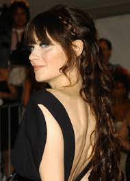 Zooey Deschanel Love This Hairstyle Goddess Hairstyles Greek Hair Long Hair Styles