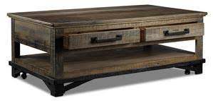 Tempered glass coupled with soft, rounded edges ensure both strength and safety, while the minimalist waterfall design is easy on the eyes. Coffee Tables Shop For The Lowest Prices In Canada Leon S