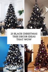 You can make bowknots and pendants using satin ribbons, sequins, dried oranges, pine cones, and more. 25 Black Christmas Tree Decor Ideas That Wow Shelterness