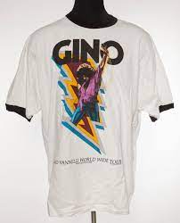 Gino Vannelli Tour Shirt - Boston Celtics History