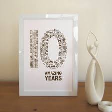 These can be presented in different ways including the pencil drawing of couples or newspaper of the year the wedding took place. 10th Year Wedding Anniversary Quotes Quotesgram