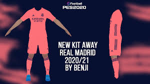 Shirts, jerseys and other training apparel and gear in our real madrid shop is made to meet pro standards. Pes 2020 Real Madrid Kit Away 2020 21 Pes Patch