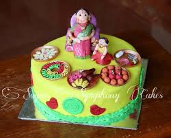 Bangle Ceremony Cool Wedding Cakes Birthday Cake For Mom Indian Baby Shower Decorations