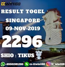 Angka Keluaran Togel Singapore 09 Nov 2019 Shio Tikus