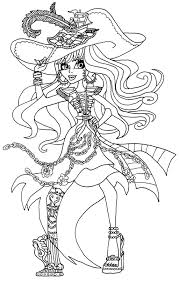 Haunted Vandala Doubloons By Elfkena On Deviantart Coloring Pages Coloring Book Art Monster High