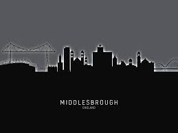 From wikimedia commons, the free media repository. Middlesbrough England Skyline Digital Art By Michael Tompsett