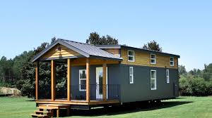 Can built a 2 bedroom model name: Big Tiny House With Two Bedrooms Downstairs The Sycamore Park Model By Mustard Seed Tiny Homes