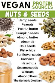 Vegan Protein Sources Nuts And Seeds In 2020 Vegan Protein Sources Best Vegan Protein Sources Vegan Protein