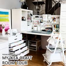 We'll look at craft room decor i. My Ikea Craft Room Craft Corner Tour 2018 Yana Smakula