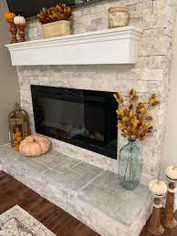Contemporary silk fl artificial flower title: A Cup Full Of Sass Fall Fireplace Mantel Decor Ideas