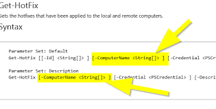 To get those details, open the powershell console and execute the command. Powershell Get Hotfix On Multiple Systems