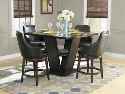 Traditional brown counter height 5 piece dining room set round table chairs iacb. Unique Counter Height Dining Sets Ideas On Foter