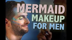 Mermaid makeup for men — Tutorial for beginners