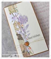 I started by embossing whisper white card using the tin tile. Margyz Paper Games A Trio Of Cards Same Yet Different Flower Cards Card Sketches Paper Crafts Cards
