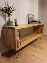 Record Player Stand Record Player Table Tv Unit Industrial Etsy In 2020 Record Player Table Record Player Stand Record Table
