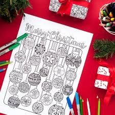 Coloring Advent Calendar Sarah Renae Clark Coloring Book Artist And Designer Christmas Printable Activities Printable Advent Calendar Christmas Colors
