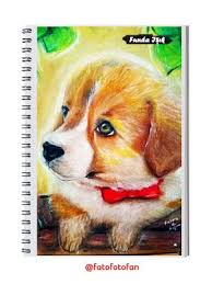 Fatofotofan Minik Kopek Cizimli Defter Satista Kopek Defter Cizim