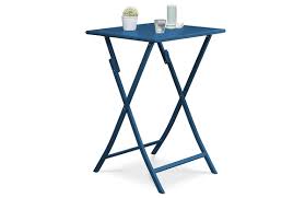 Table de jardin ronde, rectangle ou carrée, table de jardin en tek, en bois verni ou en pvc blanc résistant à la pluie. Table De Jardin Pliante Et Carree Haute En Aluminium Pour 2 Personnes Marius City Garden